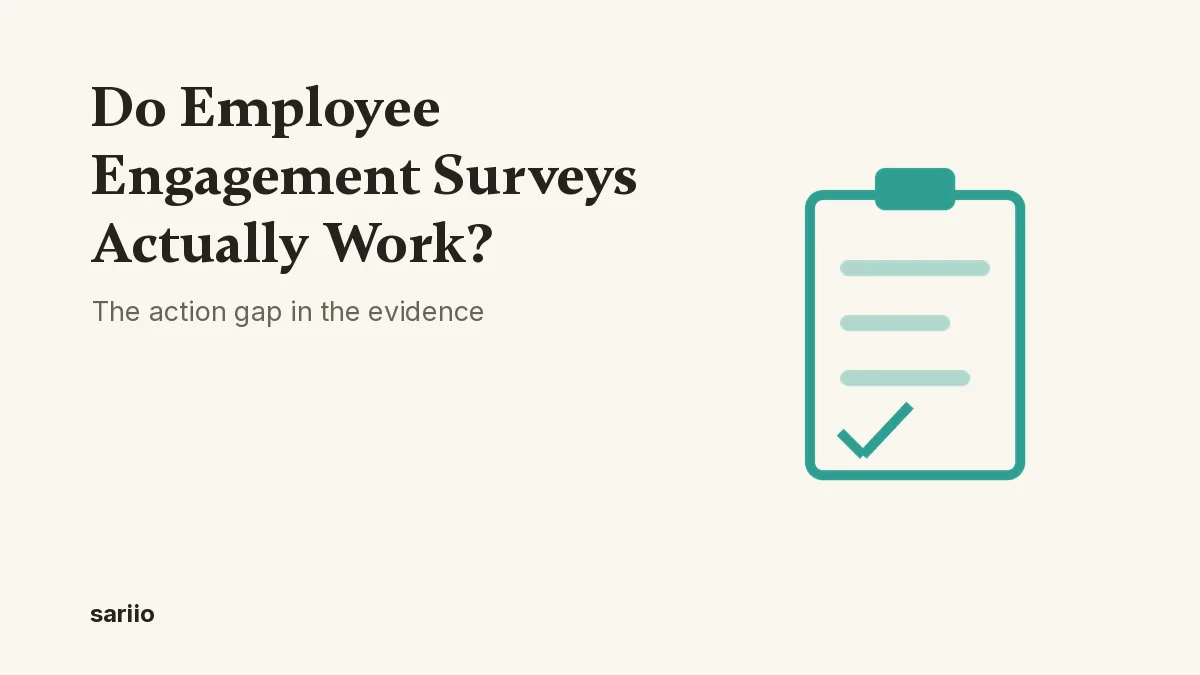 Do employee engagement surveys work