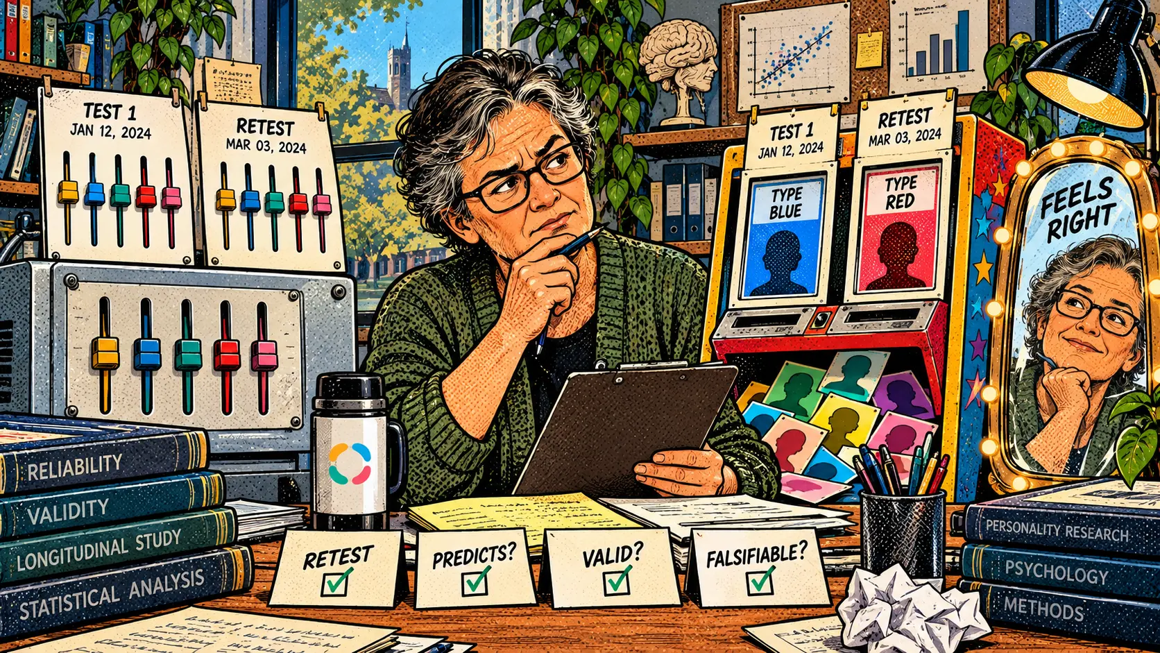 Are Personality Tests Pseudoscience? What the Evidence Actually Supports
