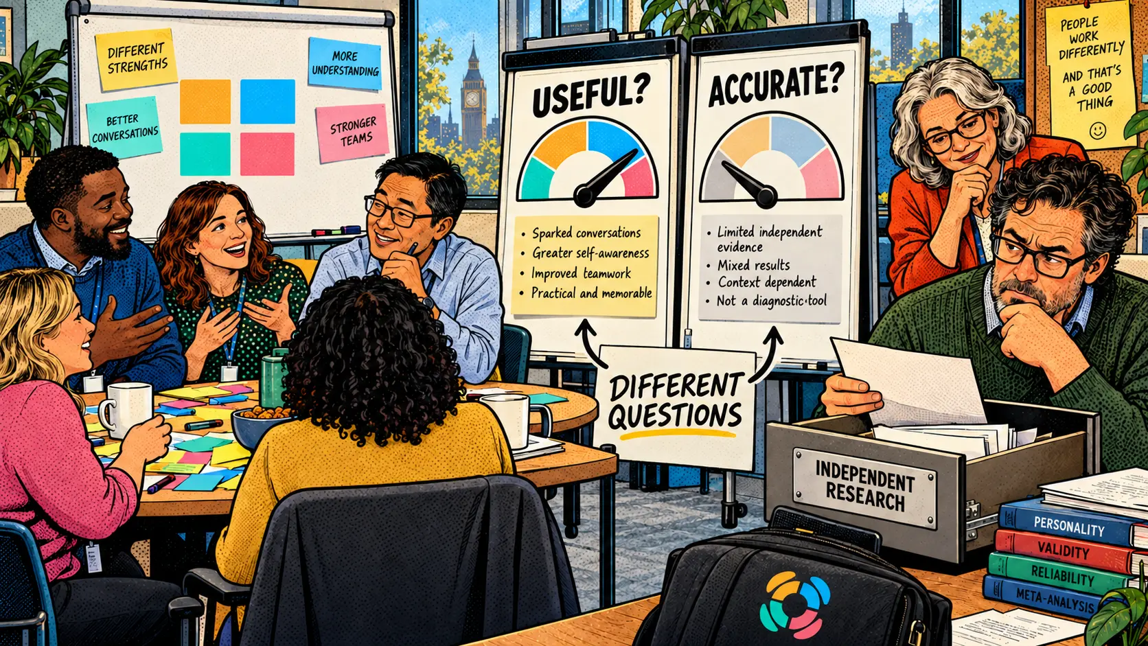 How Accurate Is Insights Discovery? The Colour Wheel, the Evidence, and the Question Nobody Asks