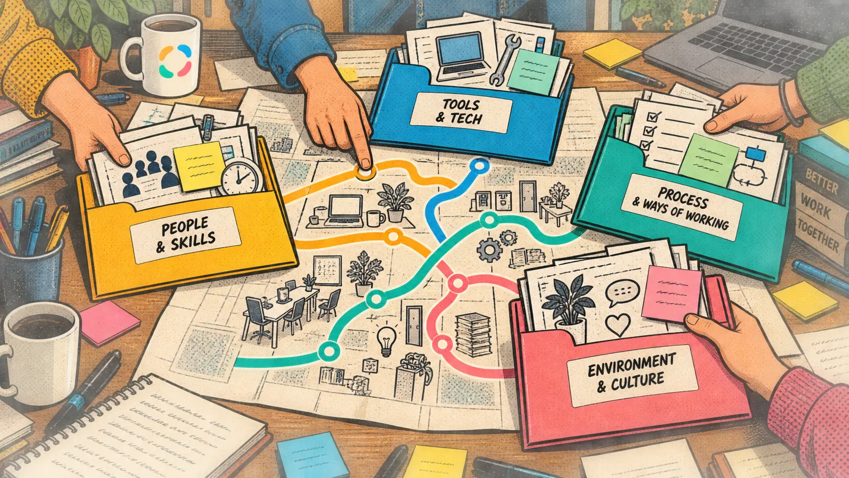 The Six Dimensions: How Four Factors Become a Map