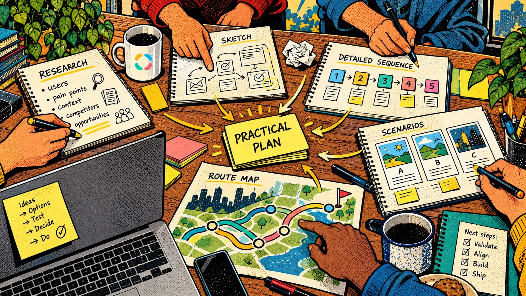 The Thinking and Planning Factor: How You Prefer to Shape a Route