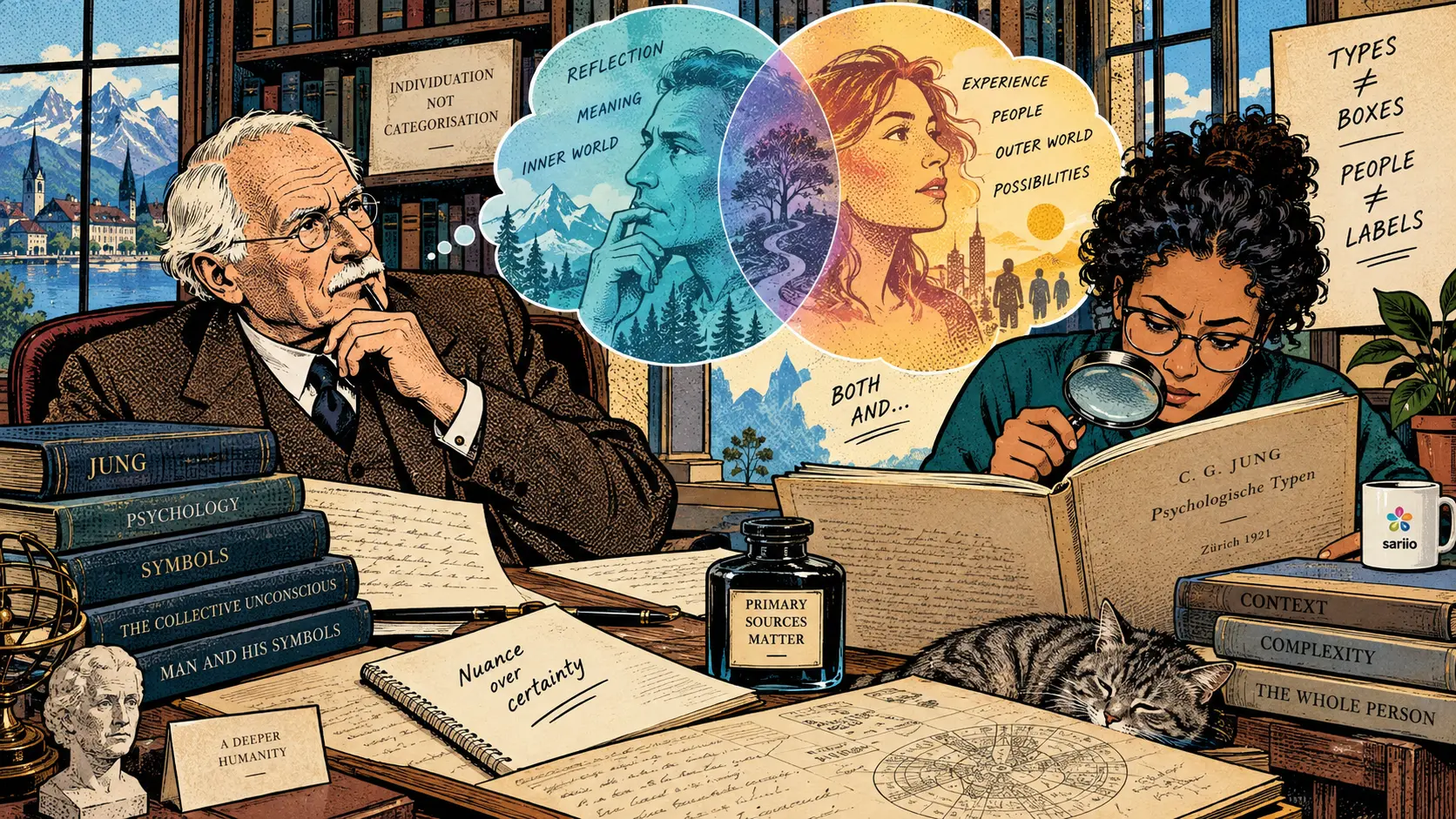 What Did Carl Jung Actually Say About Psychological Types?
