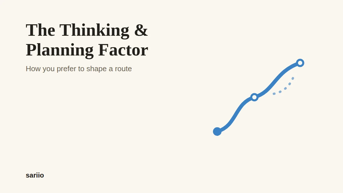 The Thinking and Planning factor